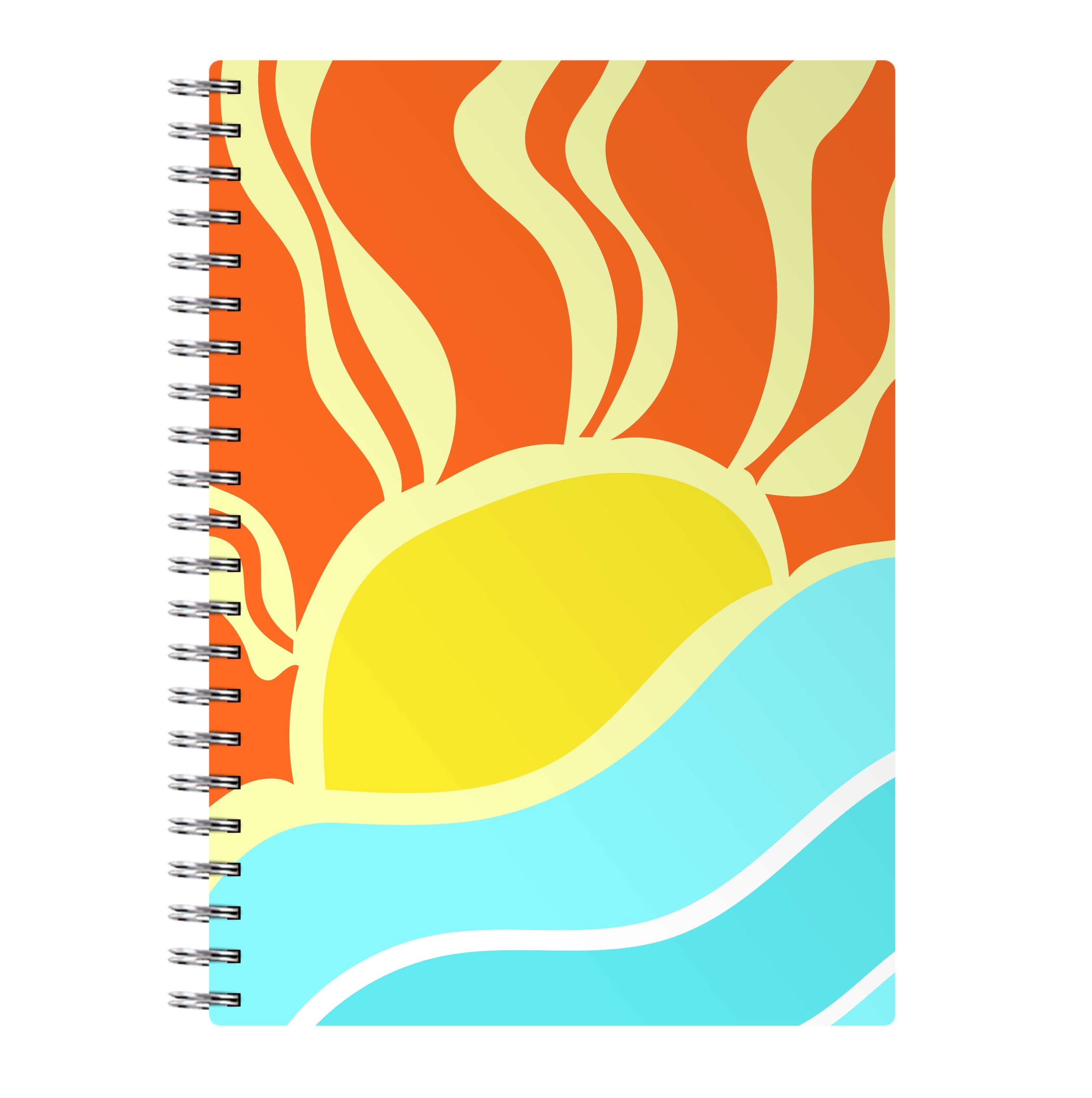 Abstract Sunset  Notebook