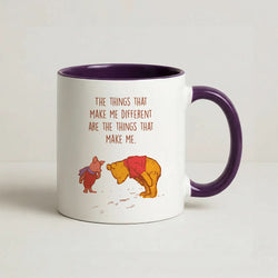 The Things That Make Me Different  Purple Mug