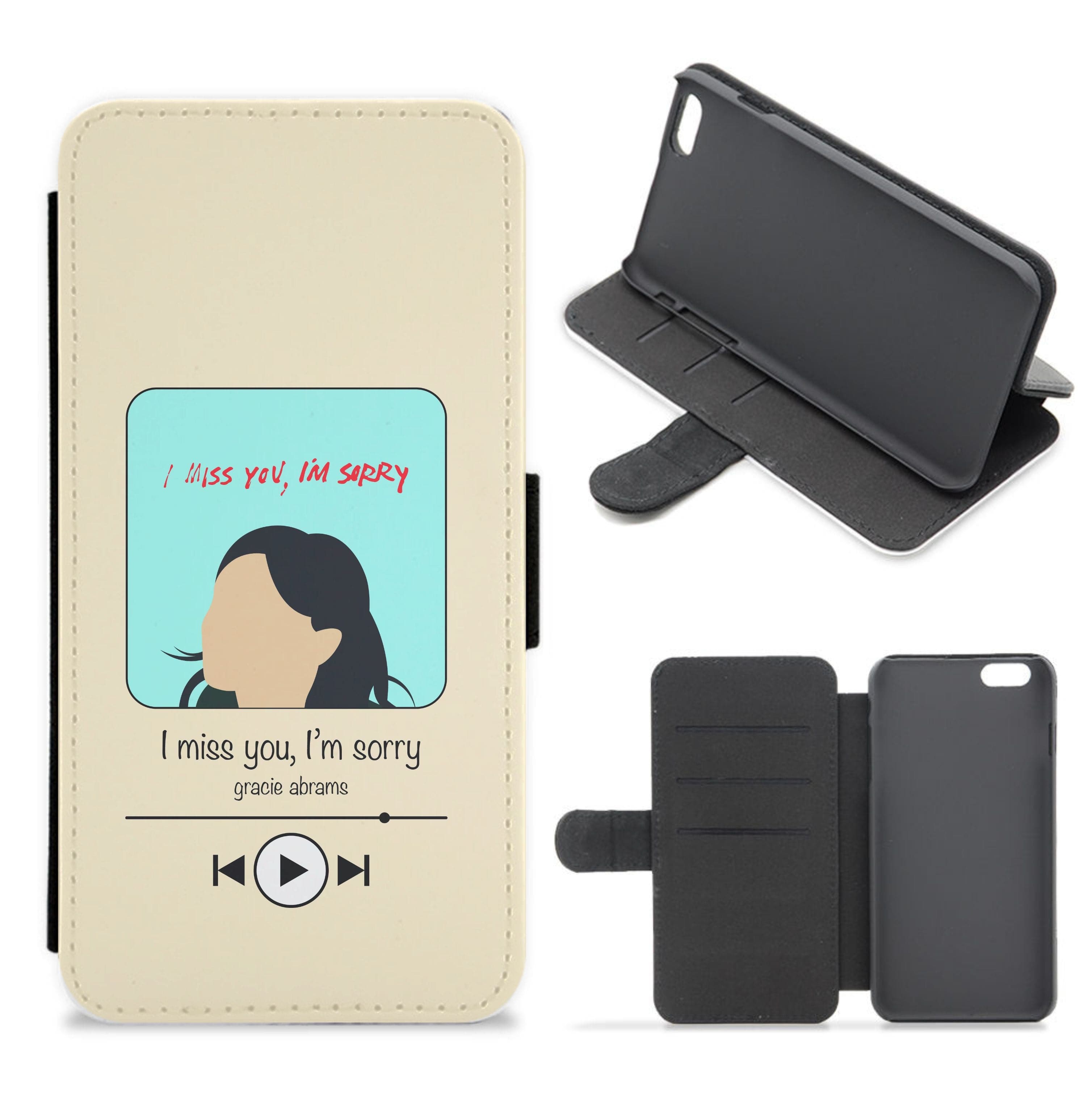 I Miss You - Abrams Flip / Wallet Phone Case