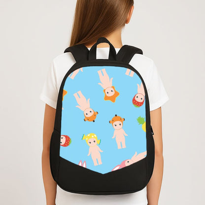 Angels Pattern School Bag