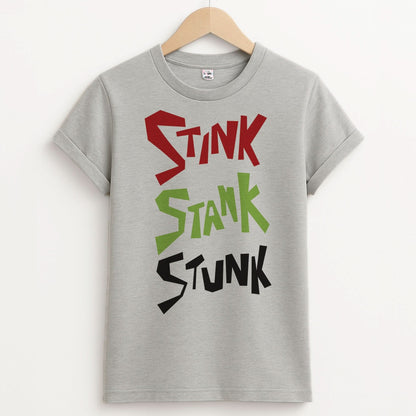 Stink, Stunk Unisex Grey T-Shirt