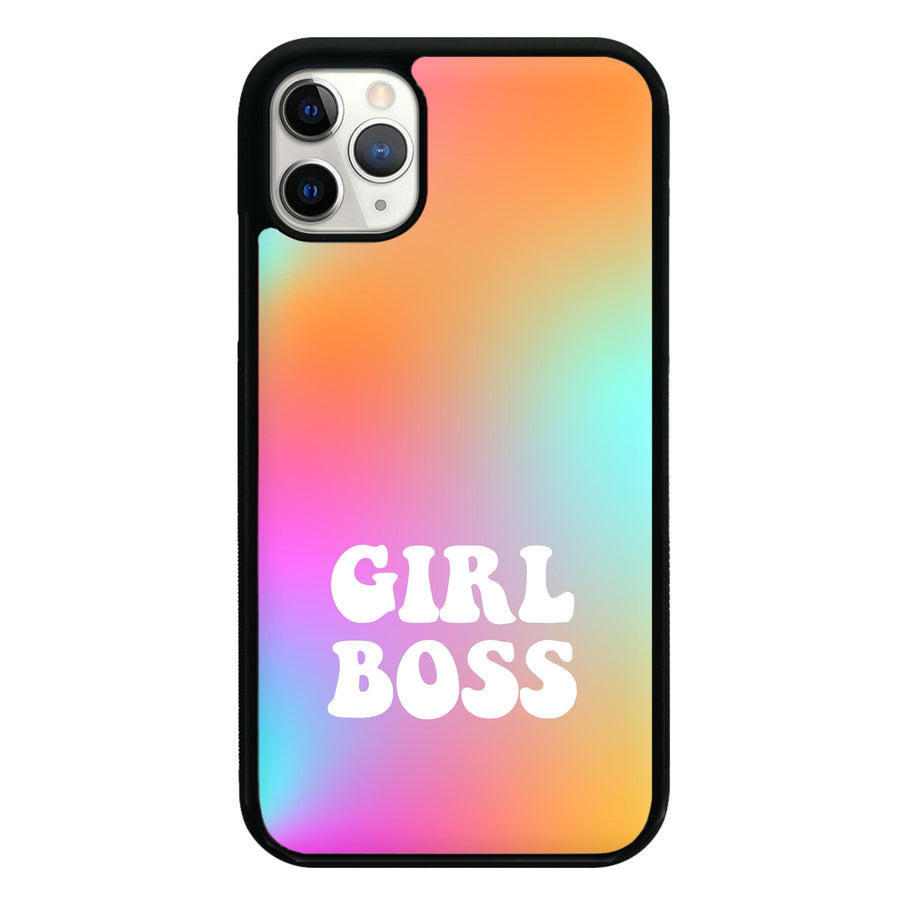 Girl Boss - Aesthetic Quote Phone Case