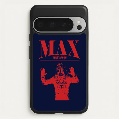 Max Blue And Red Google Pixel 9 Pro XL Case