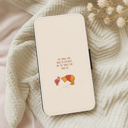 The Things That Make Me Different  Leather Phone Case