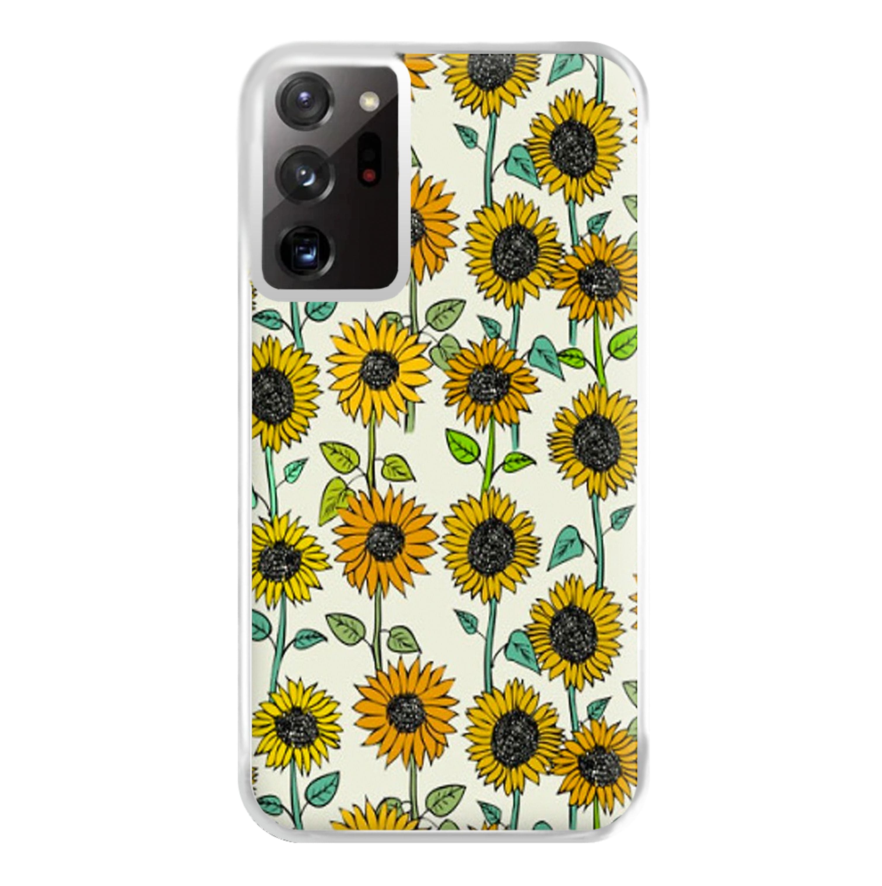 Painted Sunflowers Phone Case