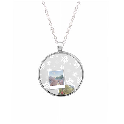 Polaroid Christmas Necklace