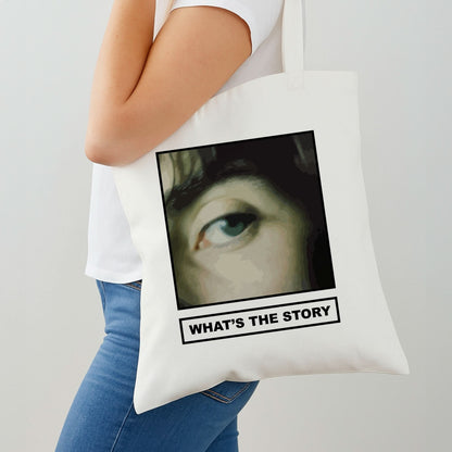 What's The Story Orange Shoulder Bag