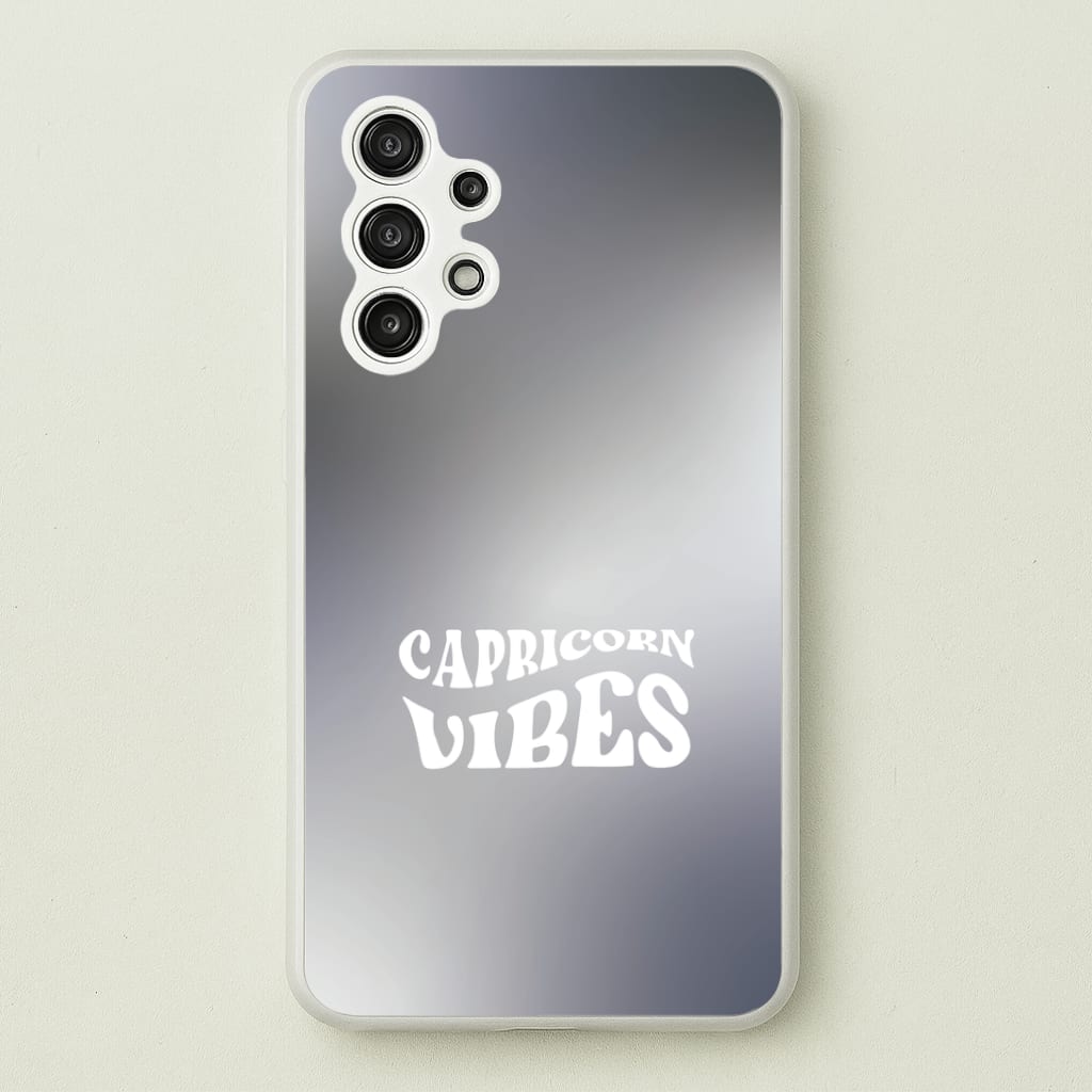 Capricorn Vibes Gradient Zodiac Galaxy A13 Case