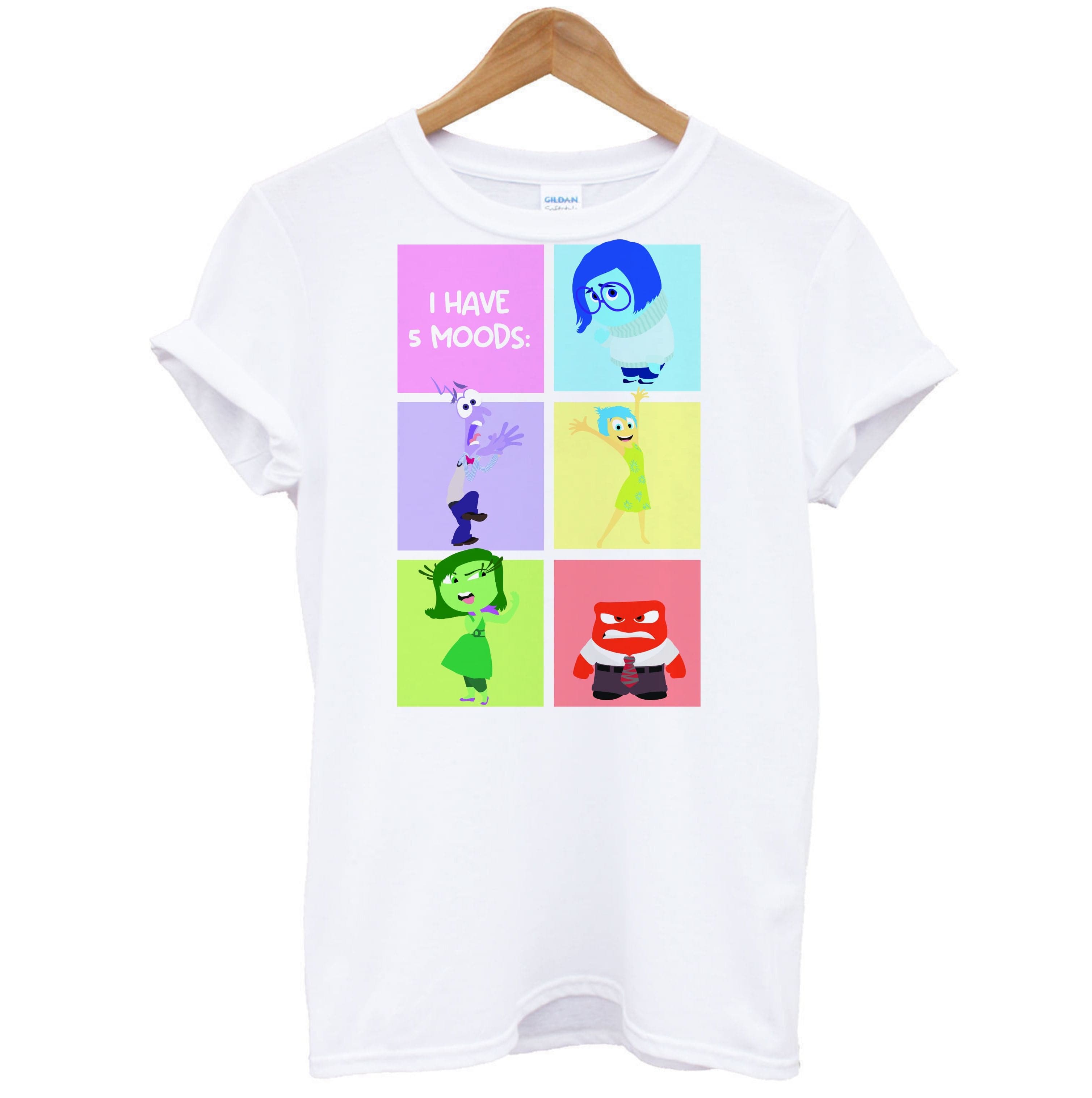 I Have Moods - Inside Out T-Shirt