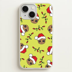 Christmas Tree Hero Pattern iPhone 13 Mini Case