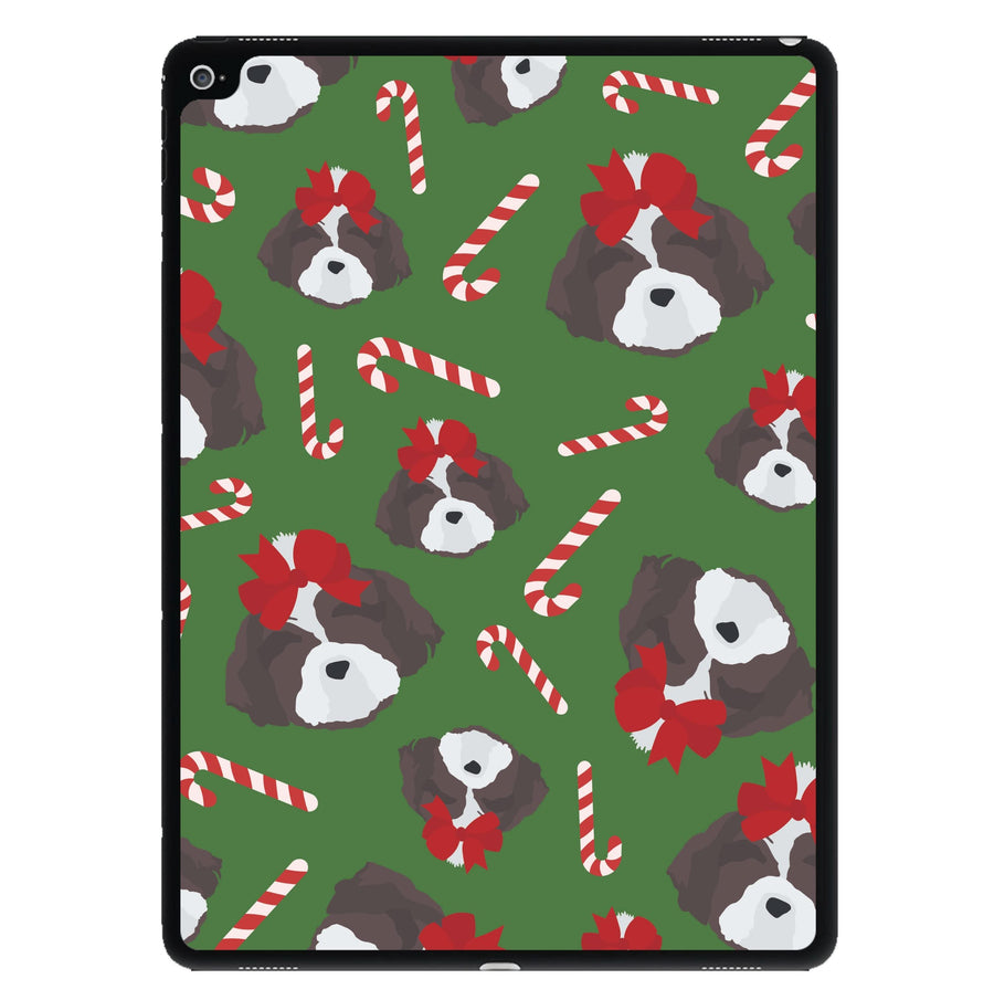 Dog Christmas Pattern iPad Case