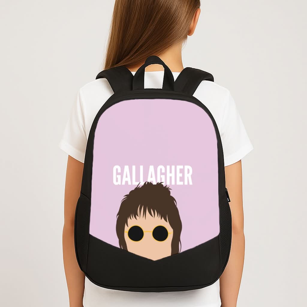 Rock Band Member Purple School Bag