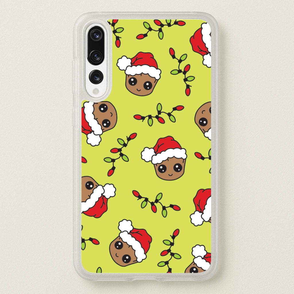 Christmas Tree Hero Pattern Huawei P20 Pro Case