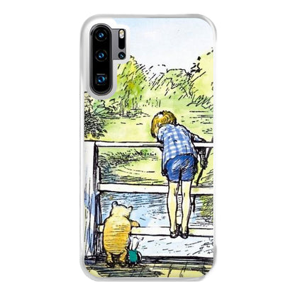 Winnie & Christopher Robin Phone Case