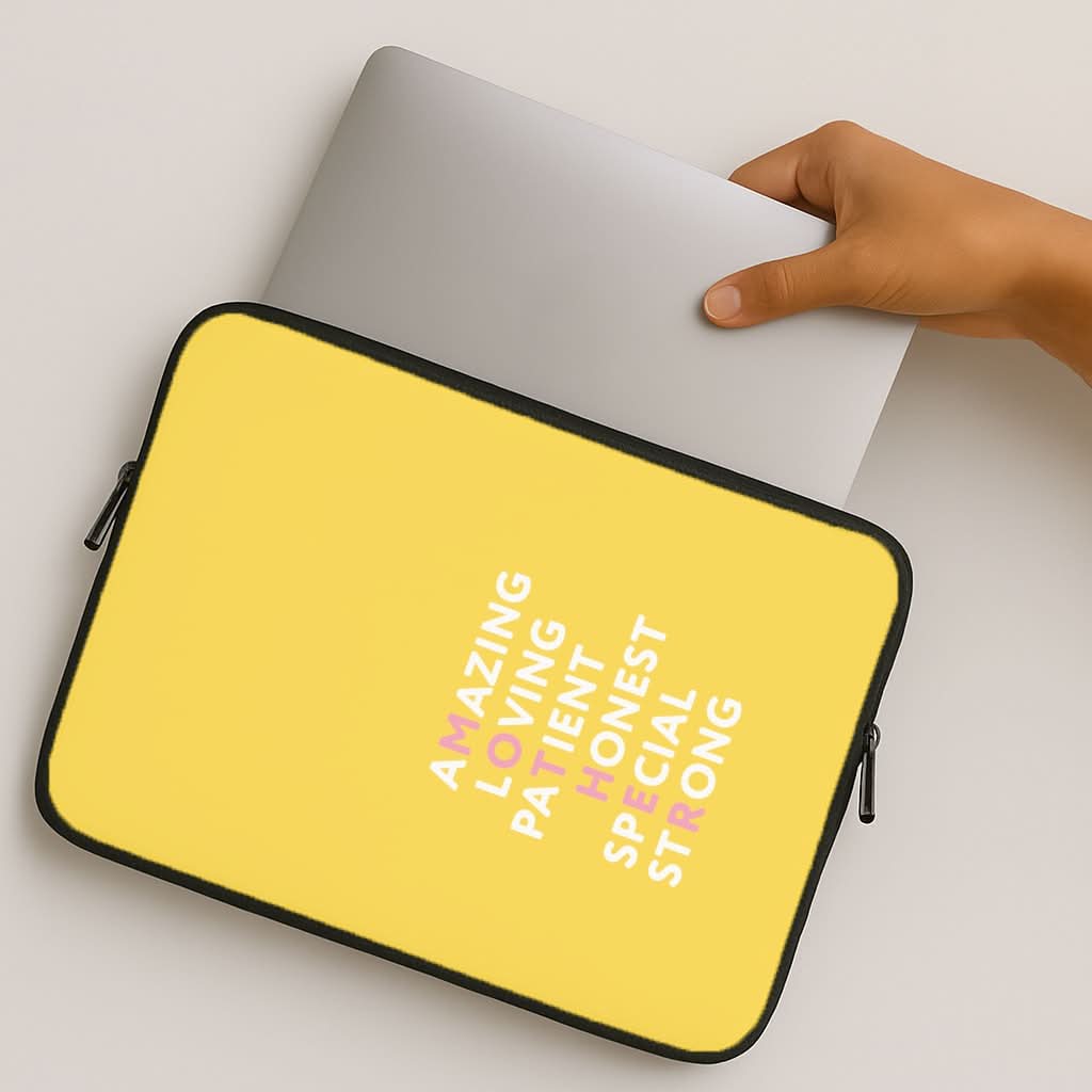 Mother Anagram MacBook Cover