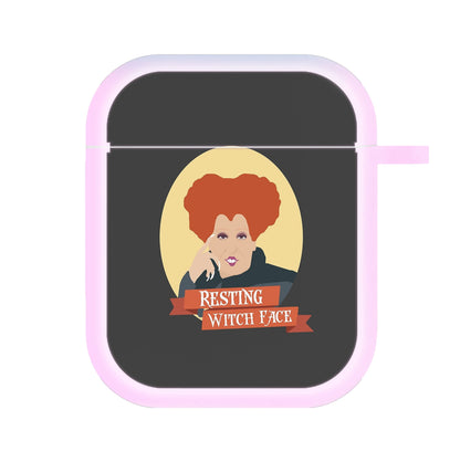 Resting Witch Face - Hocus Halloween AirPods Case