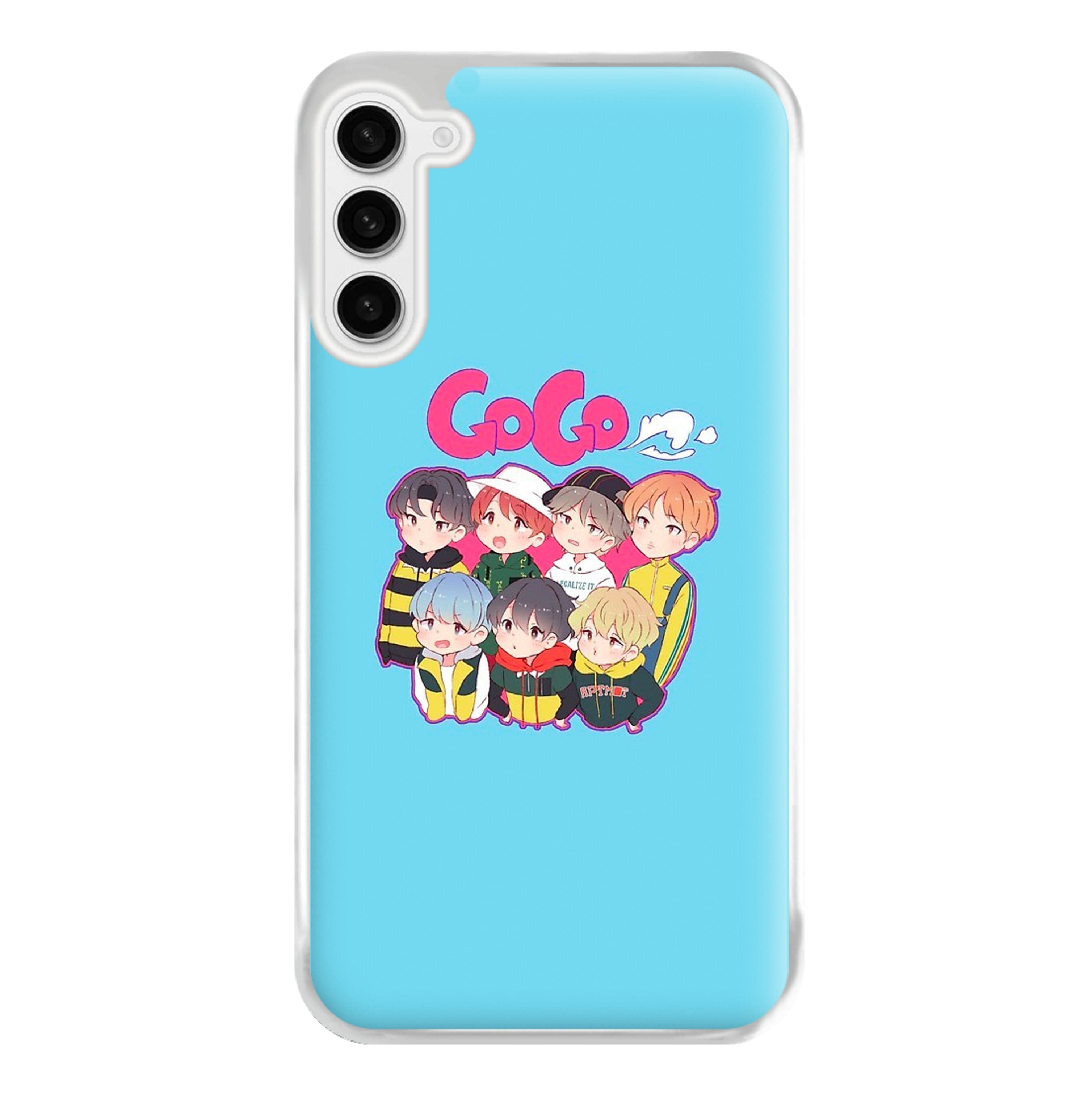 Go Go K-Pop Band Cartoon Phone Case