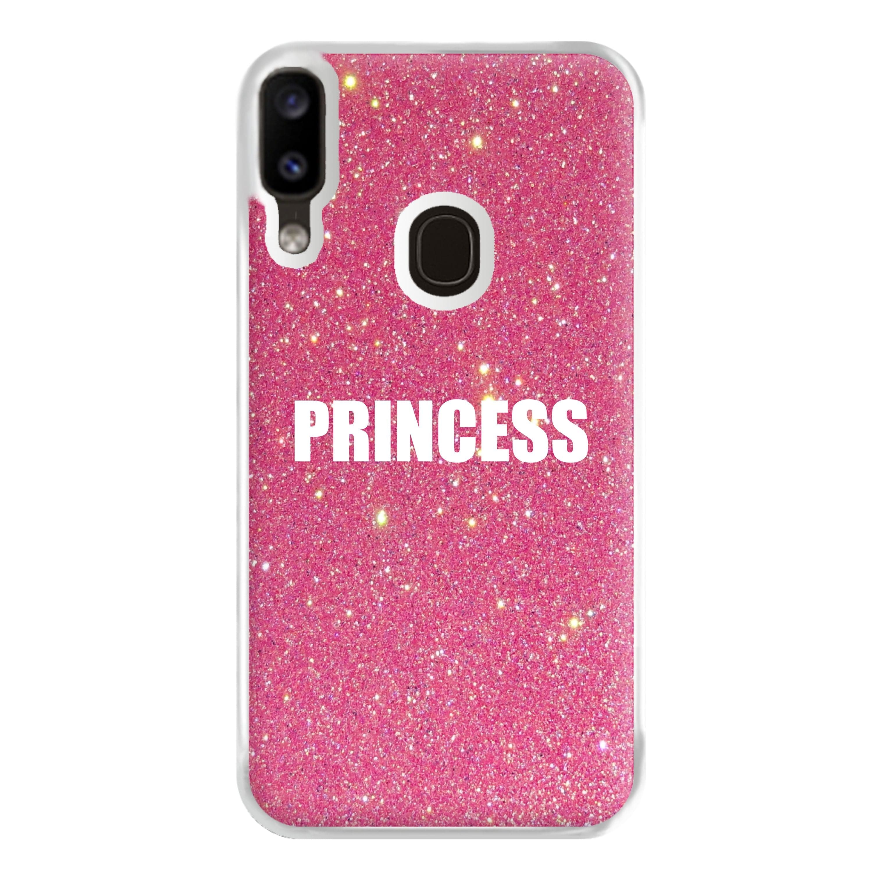 Glittery Pink Princess Phone Case