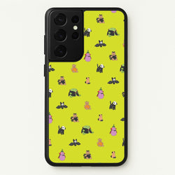 Halloween Plushies Pattern III - Halloween Galaxy S21 Ultra Case