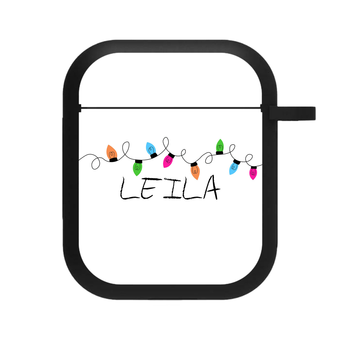 Fairy Lights - Personalised Stranger Things AirPods Case