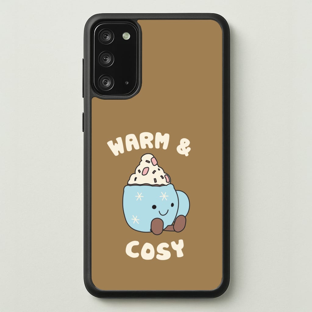 Hot Cocoa Plush Quote Galaxy Note 20 Case