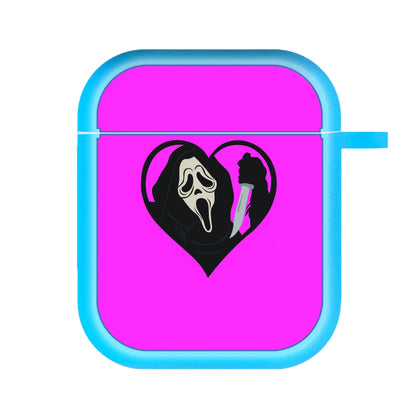 Heart face - Halloween AirPods Case