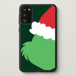 Green Creature Faceless Galaxy A41 Case