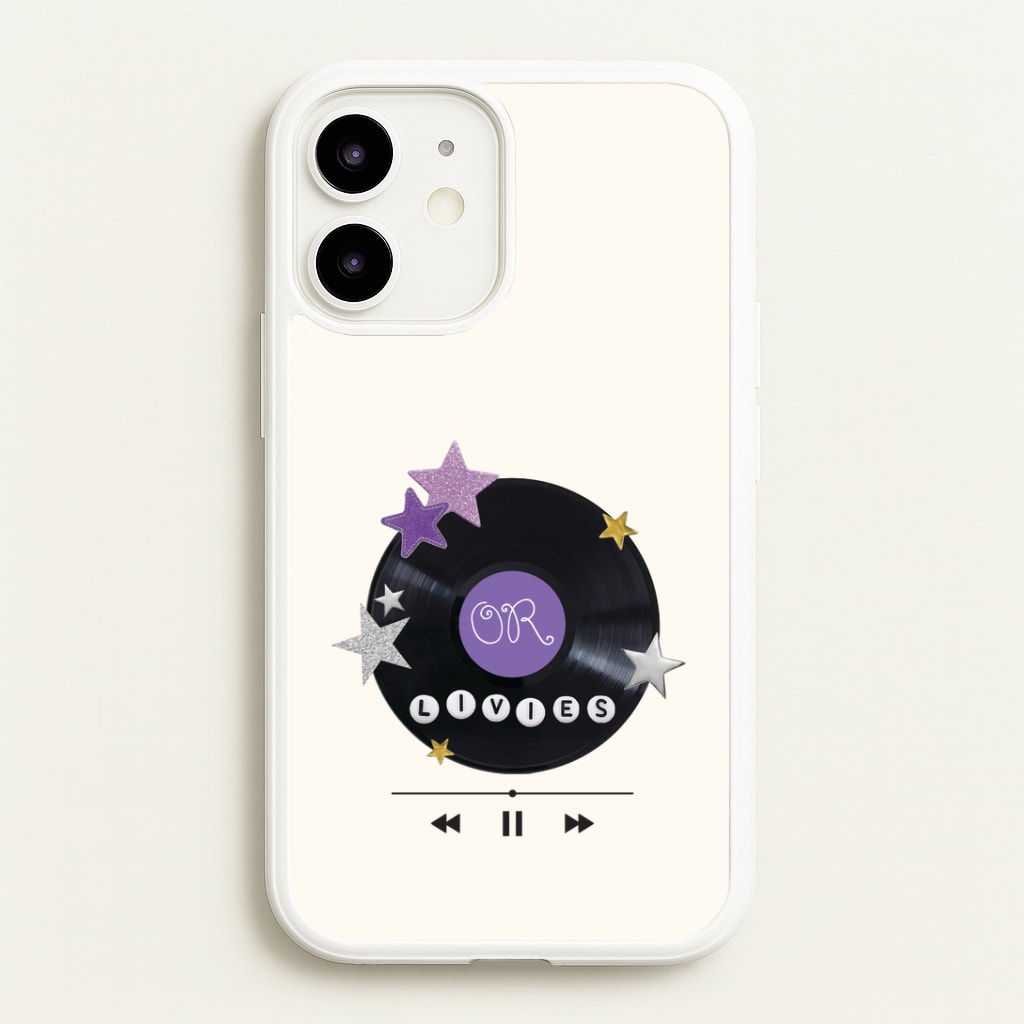 Amethyst Vinyl Scrapbook iPhone 12 Mini Case