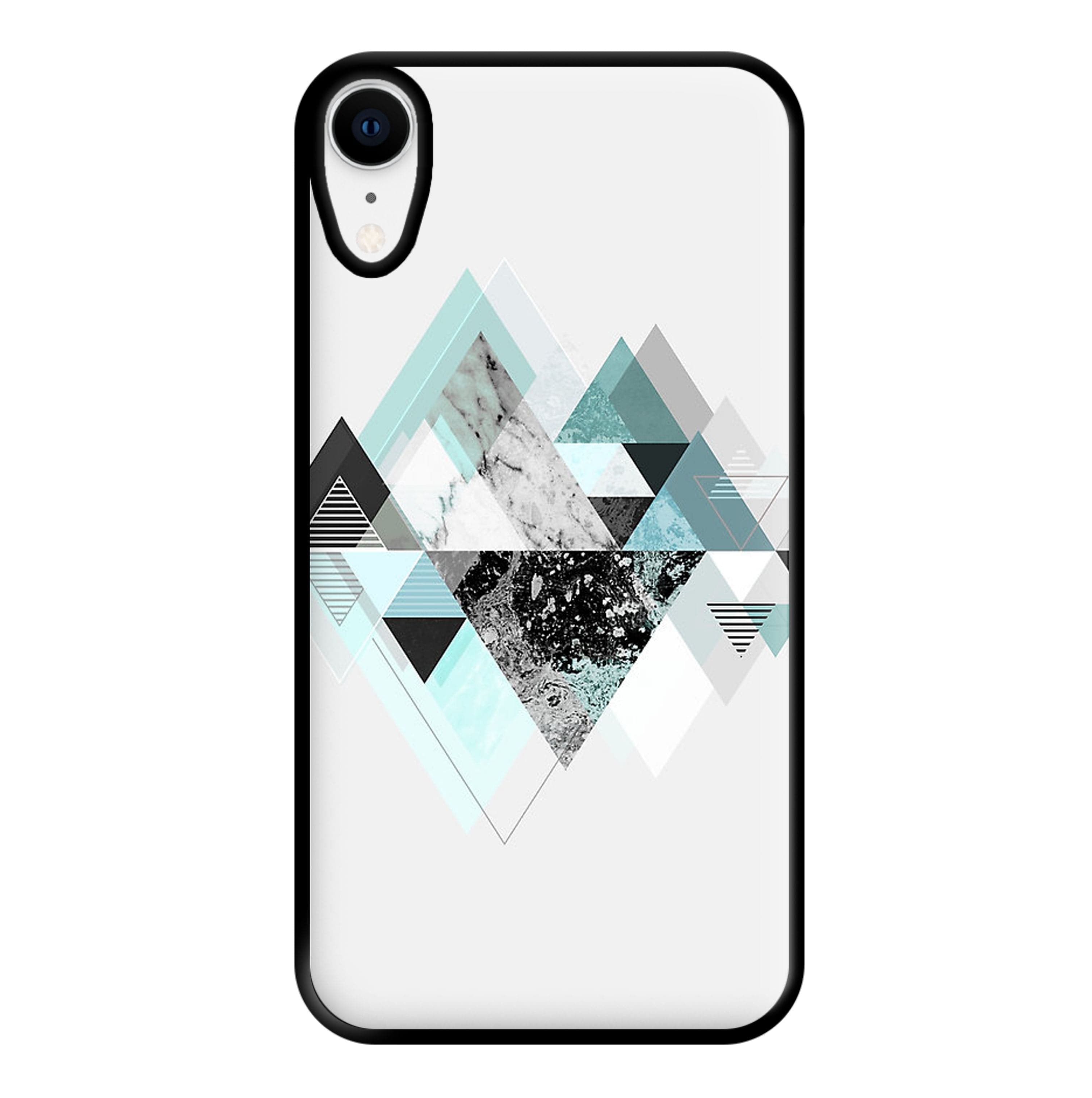 Triange Marble Pattern Phone Case