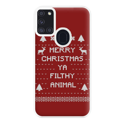 Merry Christmas Ya Filthy Animal Phone Case