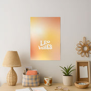 Leo Vibes Gradient Zodiac Poster 2