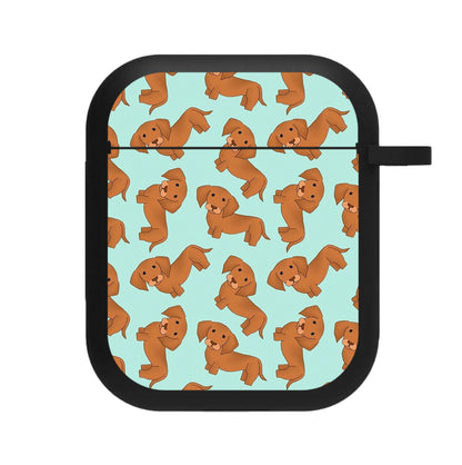 Sausage Dog Pattern AirPods Case