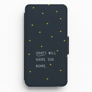 Lights Will Guide You Home Flip / Wallet Phone Case 1
