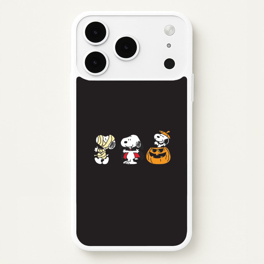 Cartoon Beagle Halloween Costumes Phone Case