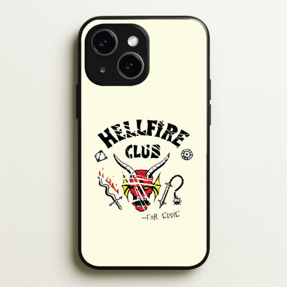Torn Hellfire Club iPhone 15 Plus Case