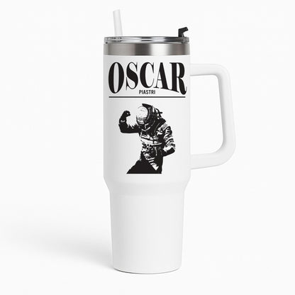 Oscar Orange And Black Tumbler