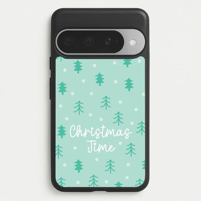 Cute Xmas Trees Pattern Google Pixel 10 Pro XL Case