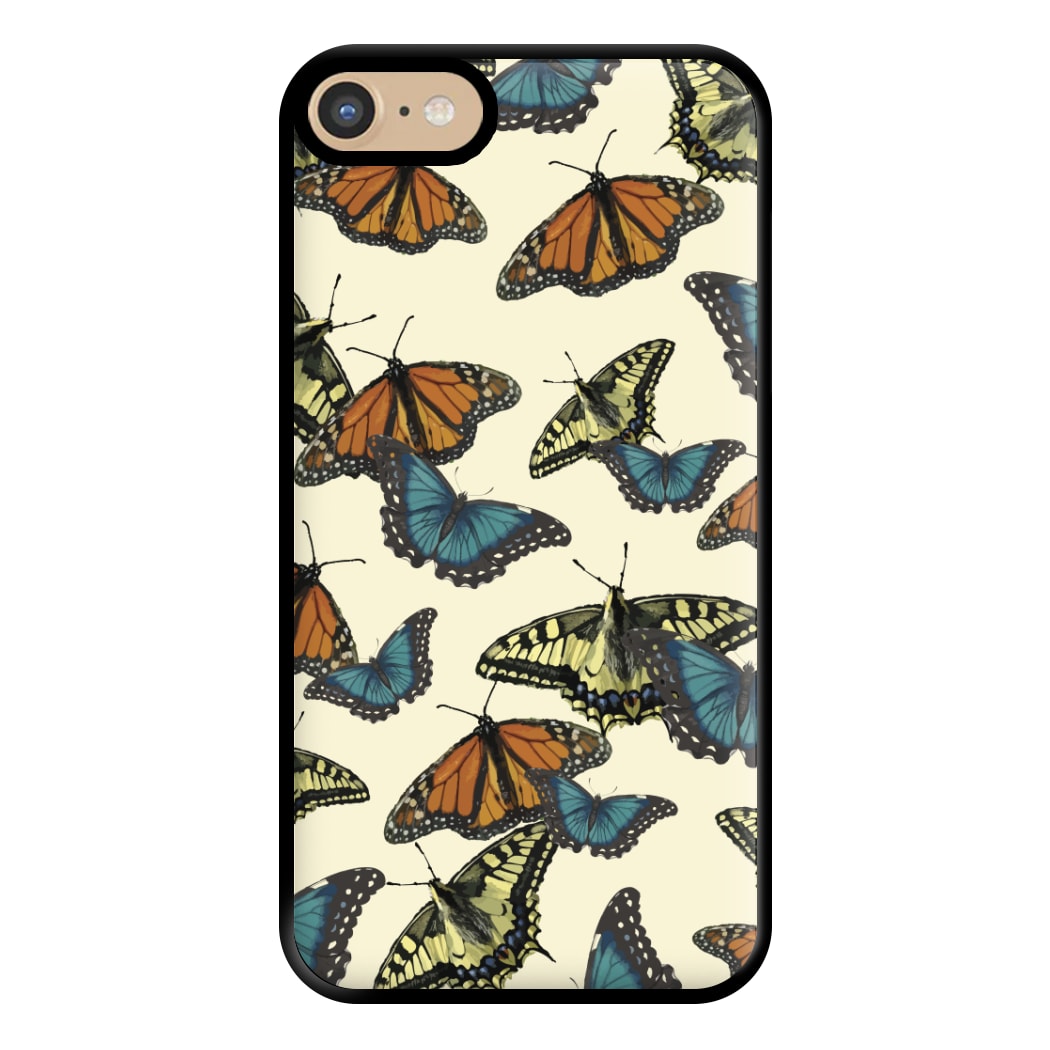Butterfly Assortment Pattern iPhone 6 / 7 / 8 / SE Case