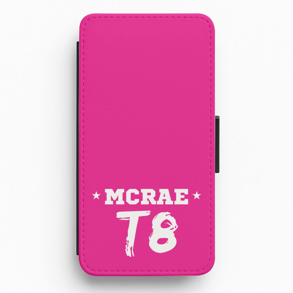 Pink T8 Sports Flip / Wallet Phone Case