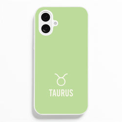 Taurus Pastel Zodiac iPhone 16 Plus Case