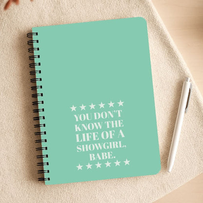 You Don't Know Babe  Notepad
