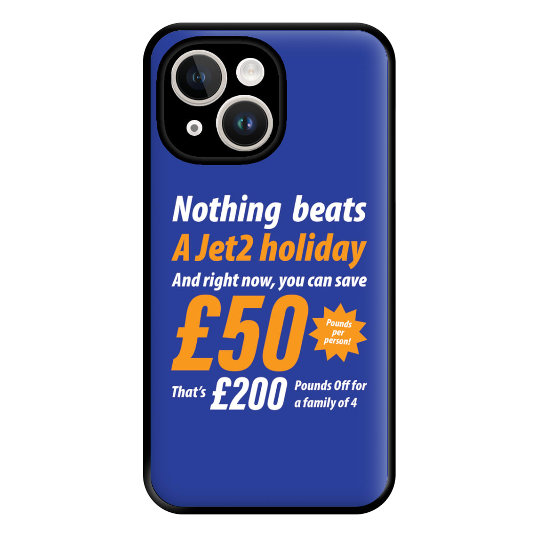 Nothing Beats A Jet Holiday iPhone 14 Plus Case