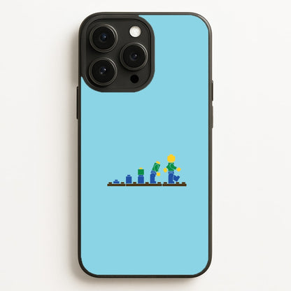 Building - Bricks Phone Case for iPhone, Samsung Galaxy and Google Pixel