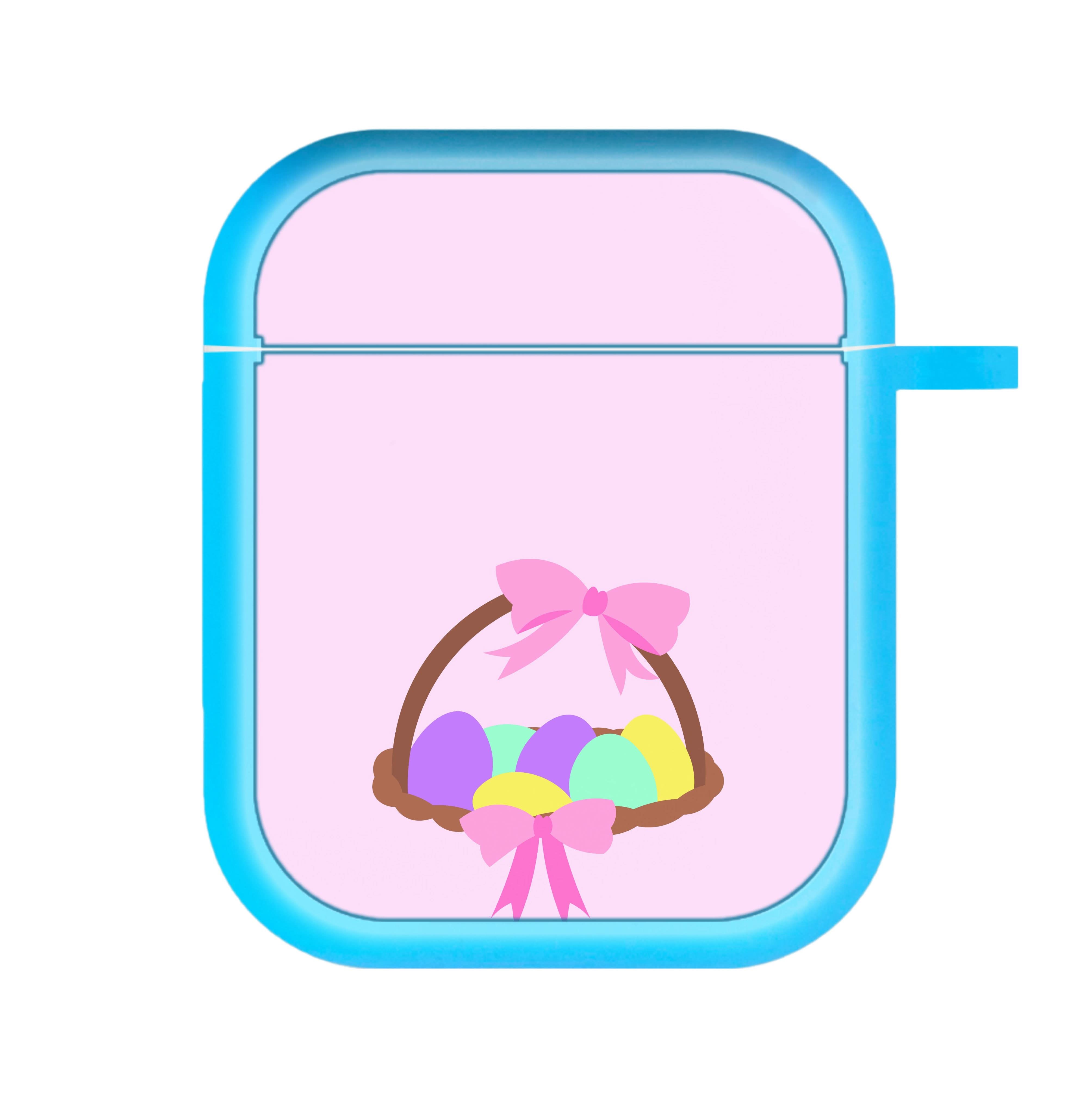 Pink Easter Basket AirPods Case