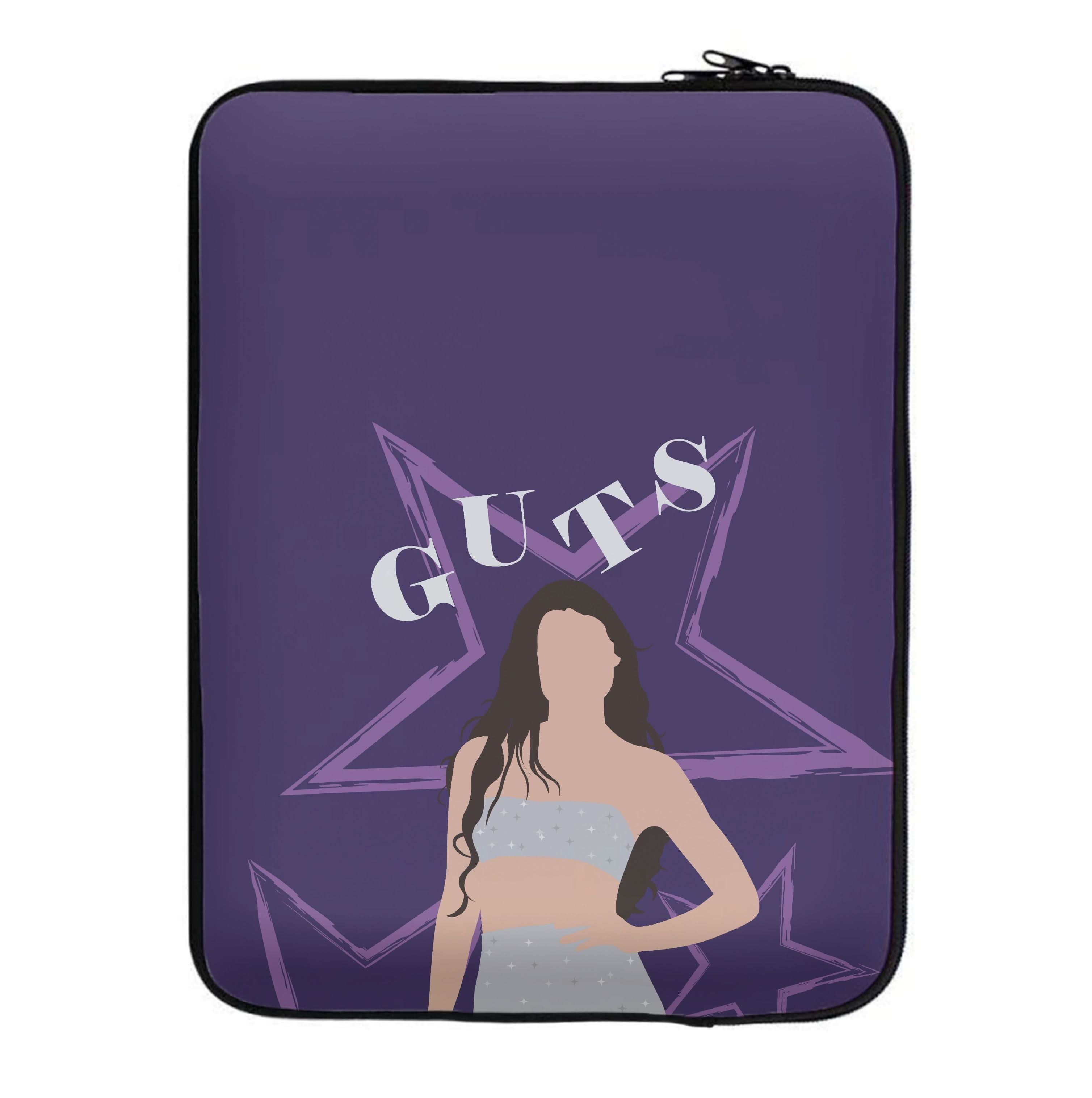 Dark Purple Olivia Laptop Sleeve