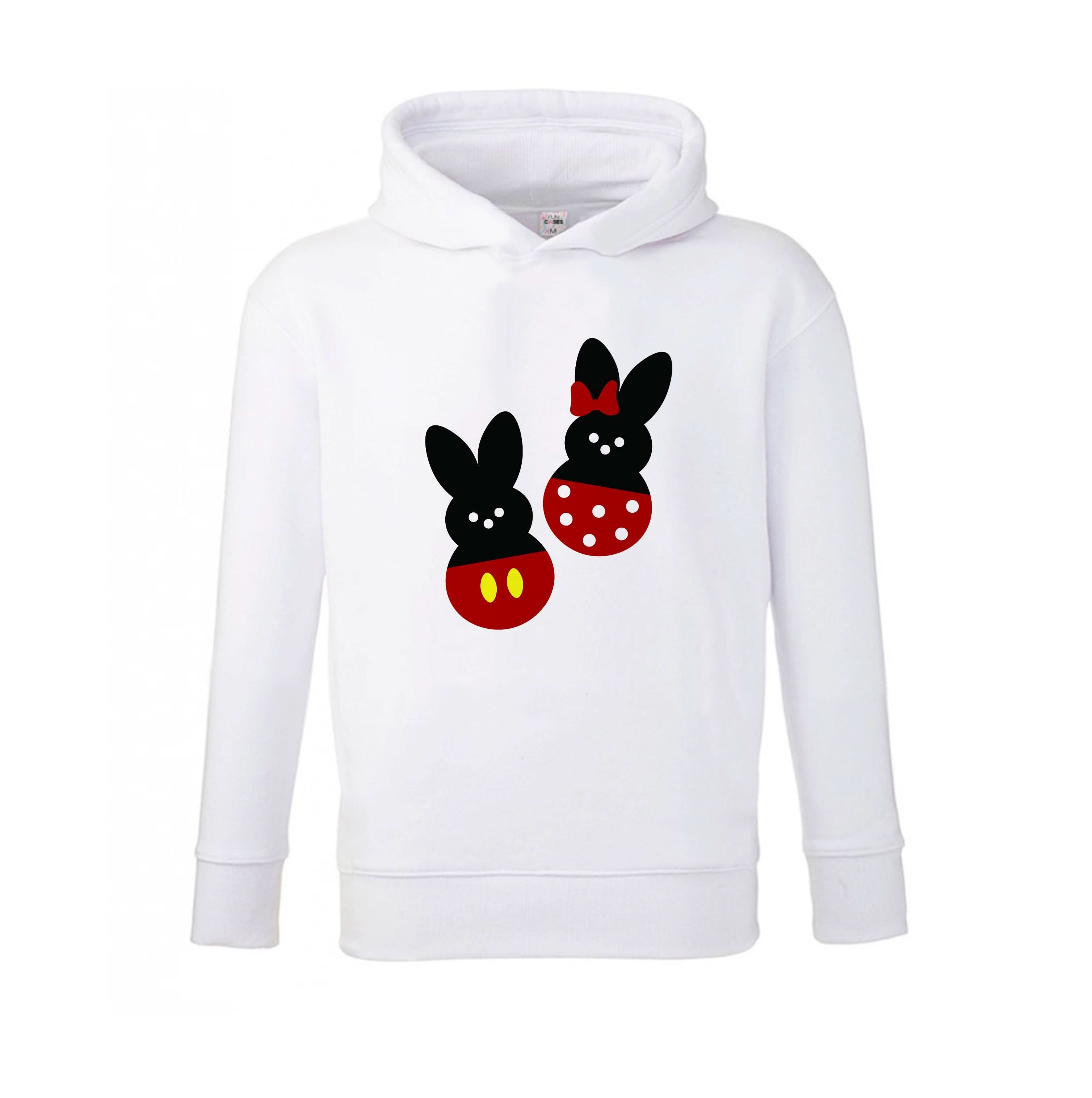 Mouse Peeps Pattern Kids Hoodie