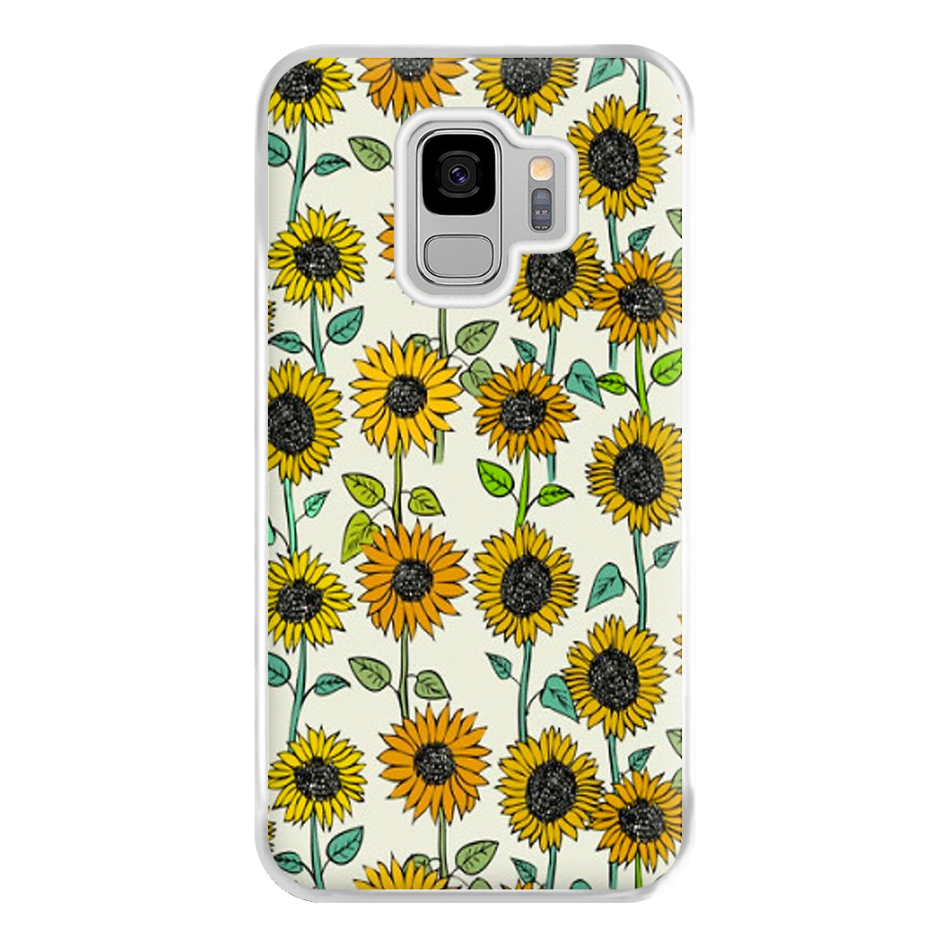 Painted Sunflowers Phone Case