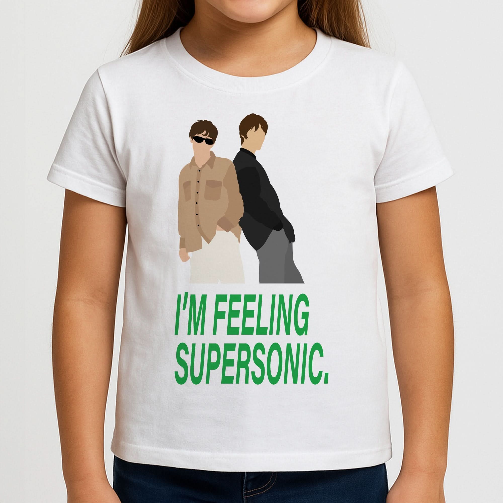 I'm Feeling Supersonic  Girls T-Shirt