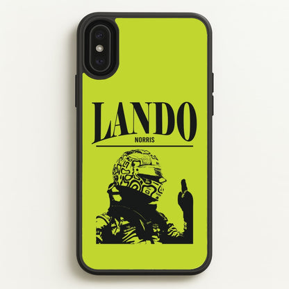 Lando Black And Green  iPhone XS Max Case