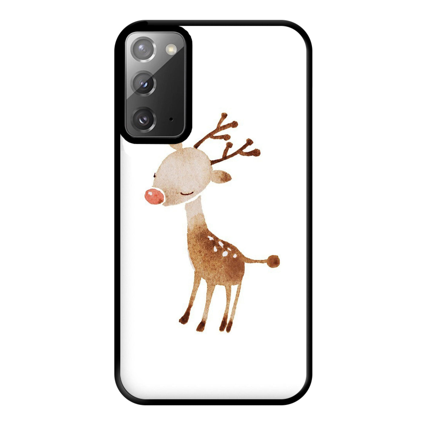 Watercolour Rudolph The Reindeer Phone Case